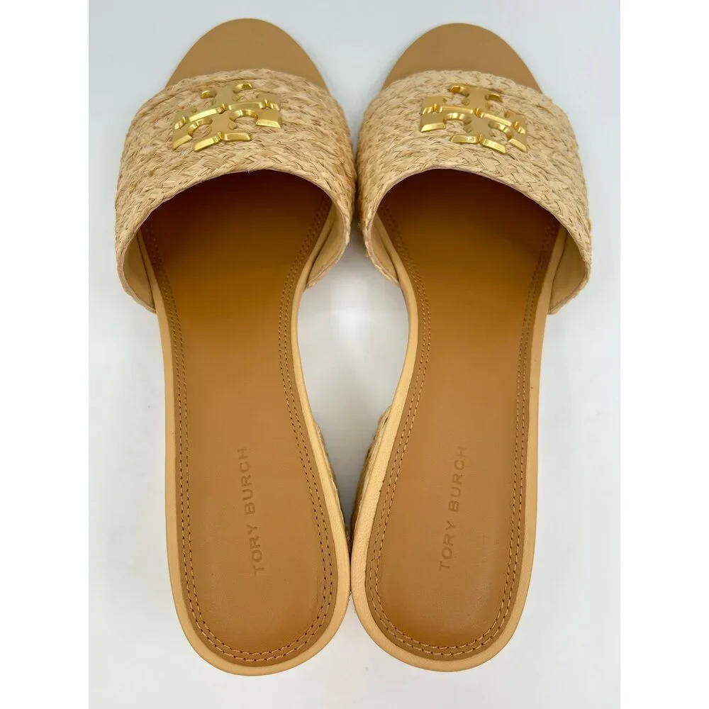 TORY BURCH Size 9M STRAW Women Sandal